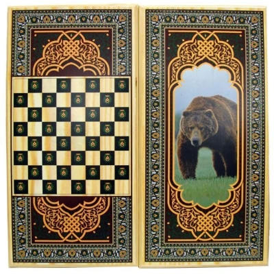 Нарды + Шашки Медведь средние