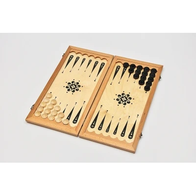 Нарды + Шашки Охотники на Привале малые 40 см