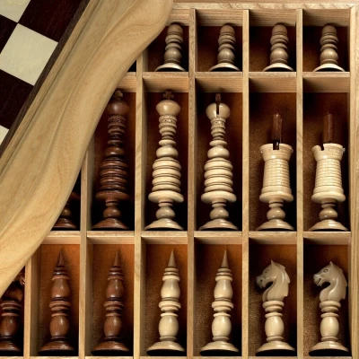 Шахматы Барлейкорн Светлые