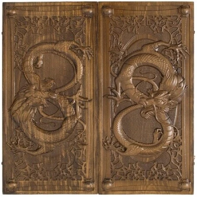 Нарды резные Дракон, Ustyan, Армения