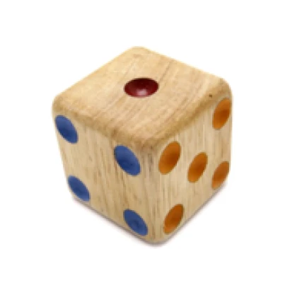 Кости игральные 12 мм (кость) Thai wood 