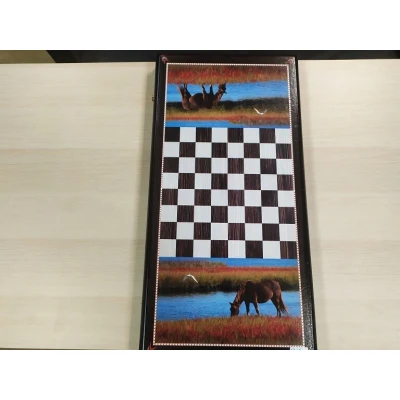 Нарды лошадь у реки