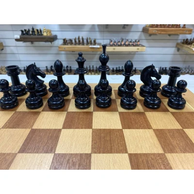 Шахматы деревянные Модерн бук с утяжелением 