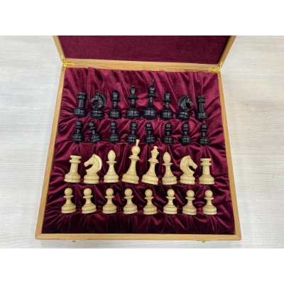 Шахматы деревянные Модерн бук с утяжелением 