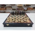 Шахматы в ларце из мореного дуба 45 на 45 см с фигурами из бука с утяжелением Шахматы в ларце из мореного дуба 45 на 45 см с фигурами из бука с утяжелением
