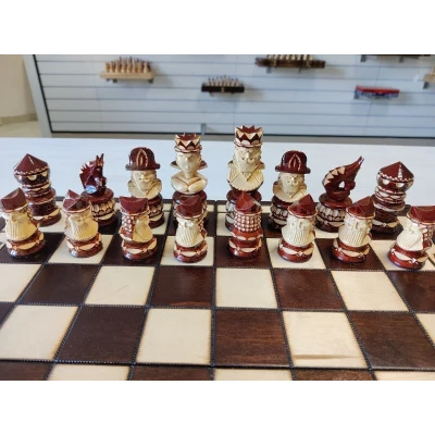 Шахматы резные Моряки