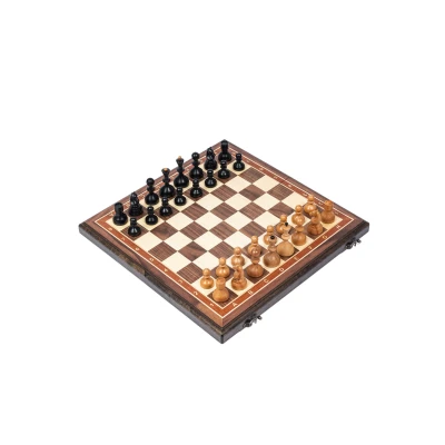 Шахматы подарочные Стародворянские орех средние