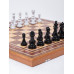Шахматы турнирные с фигурами из композита Итальянский дизайн черно-белые