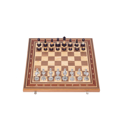 Шахматы турнирные с фигурами из композита Итальянский дизайн Люкс большие