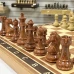 Шахматы подарочные турнирные с фигурами из композита и доской из красного дерева
