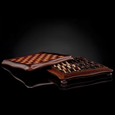 Шахматы Калверт из бивня мамонта