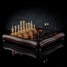 Шахматы Калверт из бивня мамонта