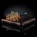 Шахматы Калверт из бивня мамонта
