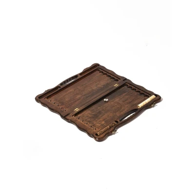 Нарды подарочные деревянные резной Орнамент с ручкой 60 см