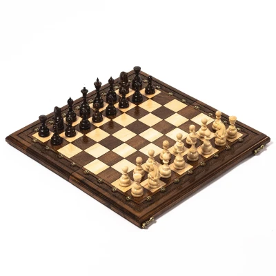 Шахматы нарды шашки ручной работы 50 см резные большие