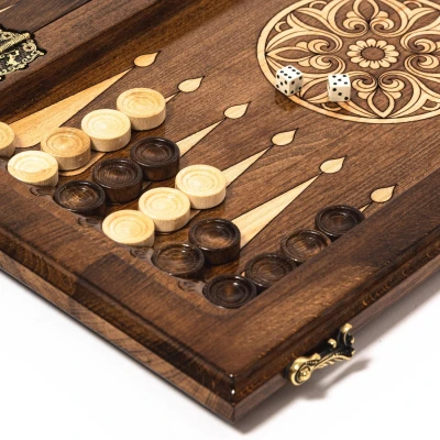 Шахматы нарды шашки ручной работы 50 см резные большие