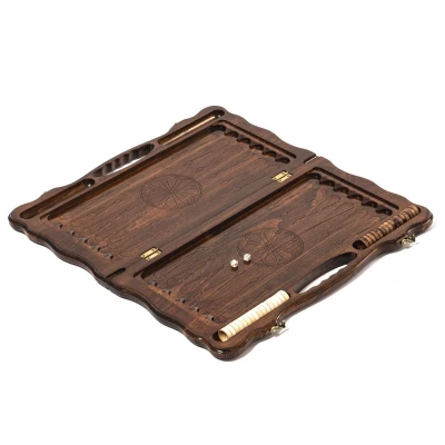 Нарды резные с ручной Узорные деревянные большие 60 см