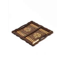 Шахматы нарды шашки 3 в 1 резные ручной работы 60 см в чехле большие