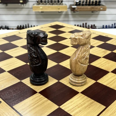 Шахматы подарочные Дубовые большие, Madon