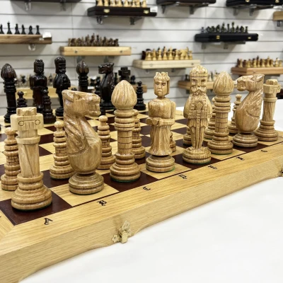 Шахматы подарочные Дубовые большие, Madon