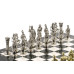 Шахматы подарочные Римские воины 44х44 см мрамор змеевик