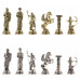Шахматы каменные Римские лучники 28 см креноид змеевик