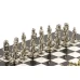 Шахматы "Рыцари" 28х28 см из мрамора