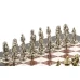 Шахматы подарочные "Рыцари" 28х28 см лемезит мрамор