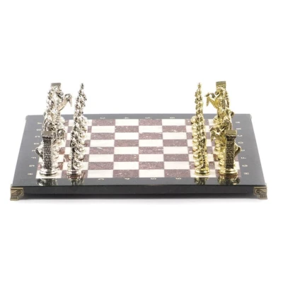 Шахматы подарочные из камня Великая Отечественная Война 44 см креноид