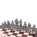 Шахматы подарочные Средневековье 40 см из лемезита и мрамора