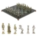 Шахматы подарочные Отечественная Война 1812 г. змеевик/змеевик 40 см