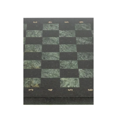 Шахматы "Русь" фигуры бронза доска 40х40 шабровский змеевик