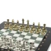 Шахматы подарочные Стаунтон мрамор змеевик 28 см