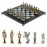 Шахматы каменные Александр Македонский" 36 см серый мрамор Шахматы каменные Александр Македонский" 36 см серый мрамор