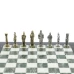 Шахматы подарочные Александр Македонский" доска 36х36 см мрамор / змеевик