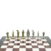 Шахматы "Рыцари крестоносцы" 44х44 см из мрамора и лемезита