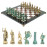 Шахматы "Древний Рим" фигуры бронза / патина 44х44 см лемезит мрамор Шахматы "Древний Рим" фигуры бронза / патина 44х44 см лемезит мрамор