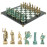 Шахматы "Древний Рим" фигуры бронза / патина 44х44 см мрамор змеевик Шахматы "Древний Рим" фигуры бронза / патина 44х44 см мрамор змеевик