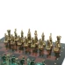 Шахматы "Средневековые рыцари" фигуры бронза / патина 44х44 см лемезит