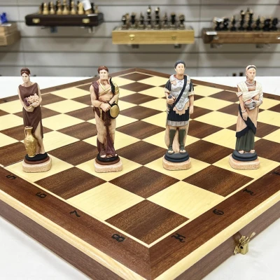 Шахматы подарочные Спартак полистоун большие