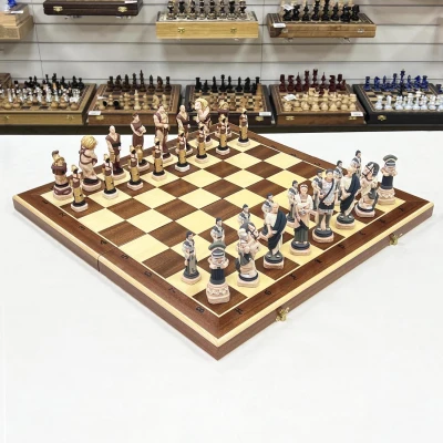 Шахматы подарочные Спартак полистоун большие