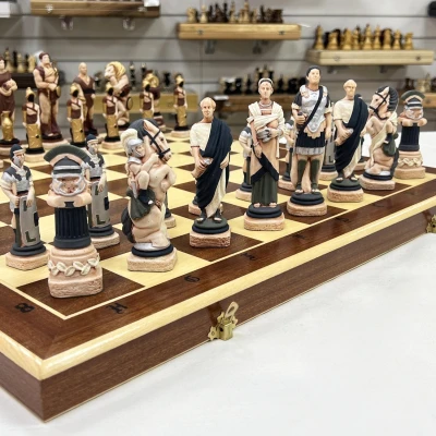 Шахматы подарочные Спартак полистоун большие