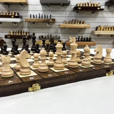 Шахматы Шашки «Фигурные» Мадон