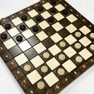 Шахматы Шашки «Фигурные» Мадон