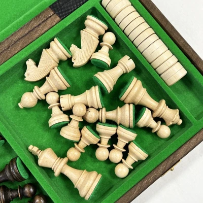 Шахматы Шашки «Фигурные» Мадон