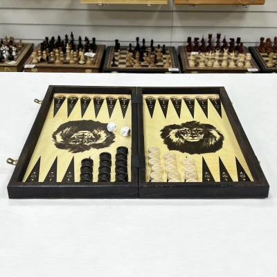 Шахматы, нарды, шашки Путешествие большие Мадон