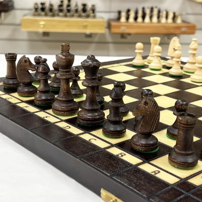 Шахматы, нарды, шашки Путешествие большие Мадон