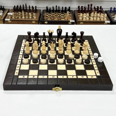 Шахматы, нарды, шашки Путешествие средние Мадон