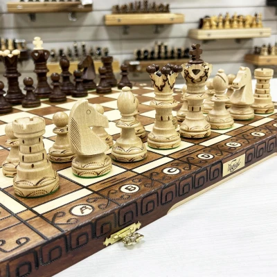 Шахматы подарочные Амбассадор Эксклюзив большие