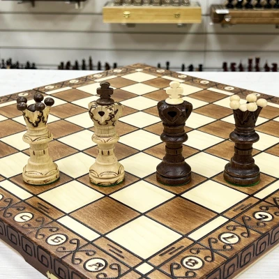 Шахматы подарочные Амбассадор Эксклюзив большие